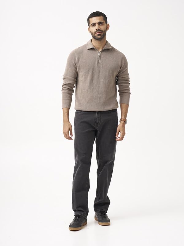 The Pant Project Relaxed Fit Stretchable Jeans for Men | Mens Stylish Denim Cotton PantsThe Pant Project Relaxed Fit Stretchable Jeans for Men | Mens Stylish Denim Cotton Pants - Image 2