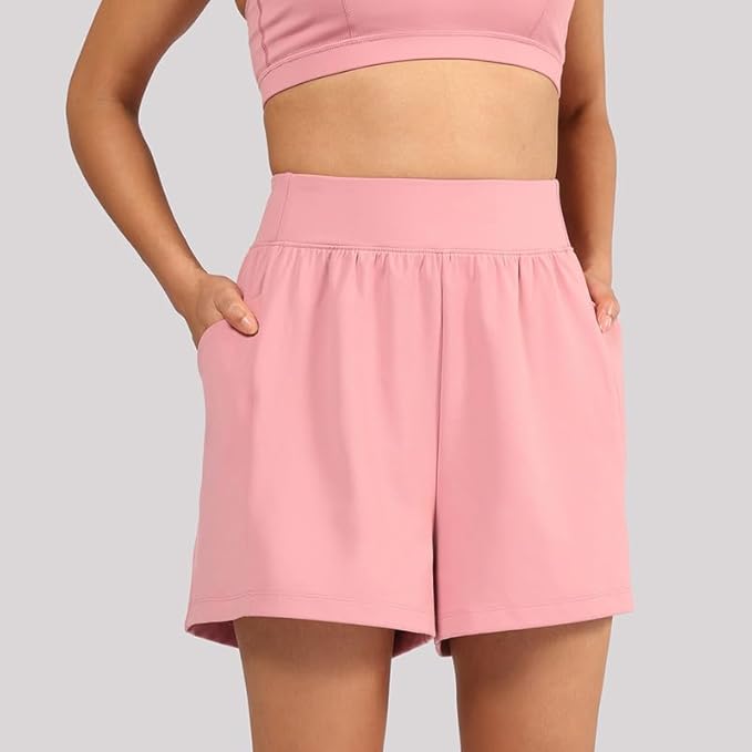 BlissClub Ultimate Shorts | Wide Waistband | CloudSoft TM Fabric | Inner Drawcord | 2 Pockets | Wide Waistband - Image 6