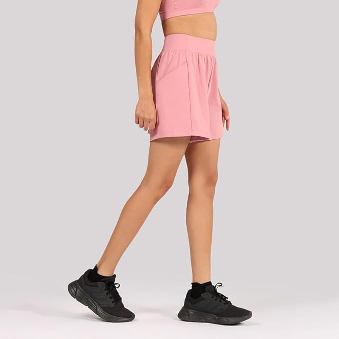 BlissClub Ultimate Shorts | Wide Waistband | CloudSoft TM Fabric | Inner Drawcord | 2 Pockets | Wide Waistband - Image 3
