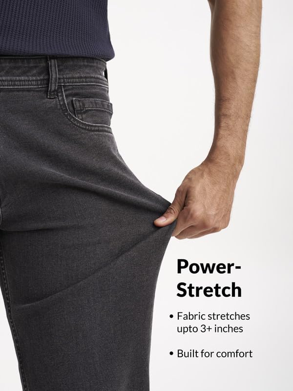 The Pant Project Relaxed Fit Stretchable Jeans for Men | Mens Stylish Denim Cotton PantsThe Pant Project Relaxed Fit Stretchable Jeans for Men | Mens Stylish Denim Cotton Pants - Image 3