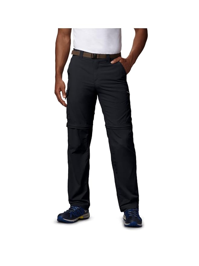 Columbia Men Omni-Shade Silver Ridge Convertible Pant for Hiking | Trekking | Camping | Safari | Sun Protection