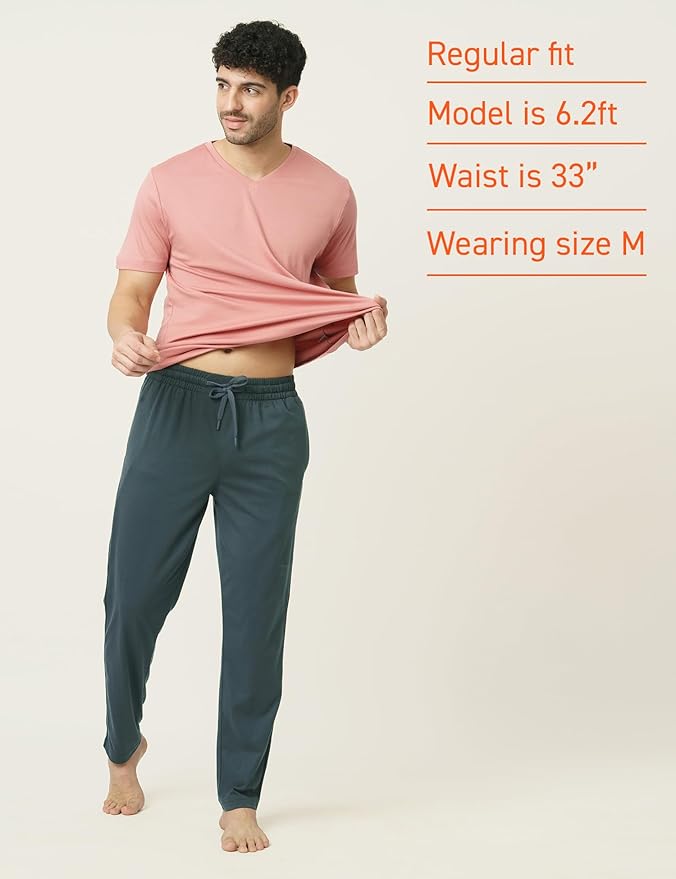 DAMENSCH Mens Joggers Track Pants, Cotton Blend Pants for Man, Hidden Side Zipper Pocket Men Trackpant, Pilling Proof Joggers Pant for Men - Image 6