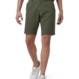 XYXX Men's Element Chino Shorts | Solid Straight Fit | 100% Cotton with Dual Pockets & Plus Sizes
