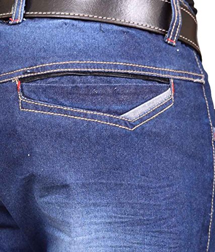 Denim Fancy Stylish Stretchable Slim fit Fashionable Cotton Blue Jeans Pant for Men - Image 4