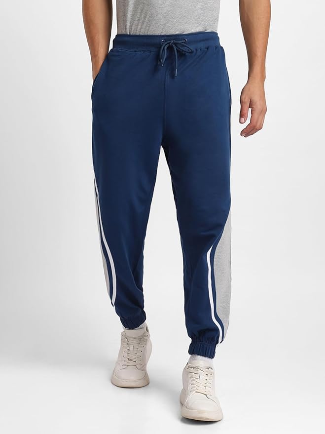 NOBERO Men's Relaxed Fit Mid Rise Jackson Oversized Joggers - Image 3