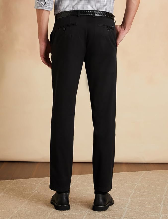 Symbol Premium Men's Regular Fit Flexi Waist Casual Pants | Stretchable Chinos | Stylish Office Fashion Trousers - Image 3
