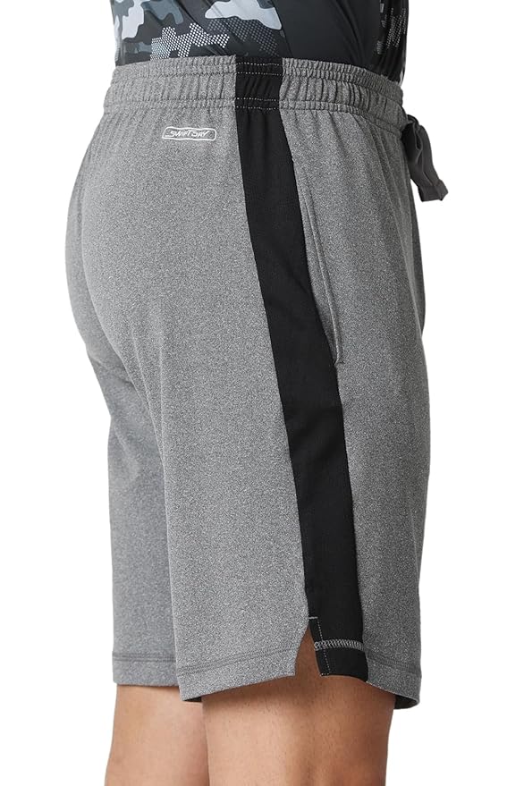 Van Heusen Men Active Sports Swift Dry Knit Shorts - High Stretch, Mesh Panel - Image 4