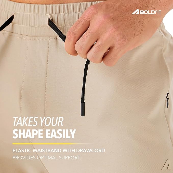 Boldfit Track Pants for Men Casual Track Pants for Man Lower for Men Adjustable Waist Everyday Trackpants for Walking, Running and Exercise Pant for Man - Image 5