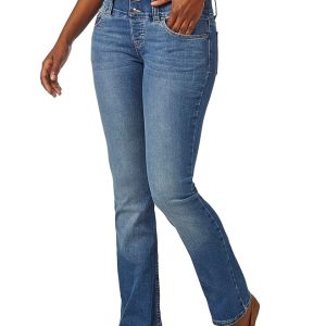 Riders by Lee Indigo Women's Pull on Waist Smoother Bootcut